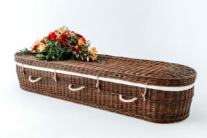 Rieten uitvaartmand - Jefferson