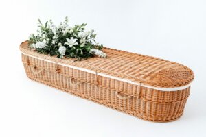 Rieten uitvaartmand - Pedro