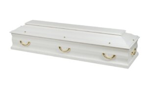 Grafkist Kennedy - Hoogglans wit