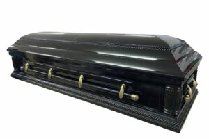 Grafkist Canada Pillars - Hoogglans zwart